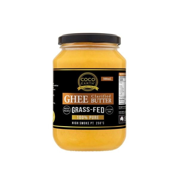 Coco Earth Grass Fed Ghee Butter | 500mL