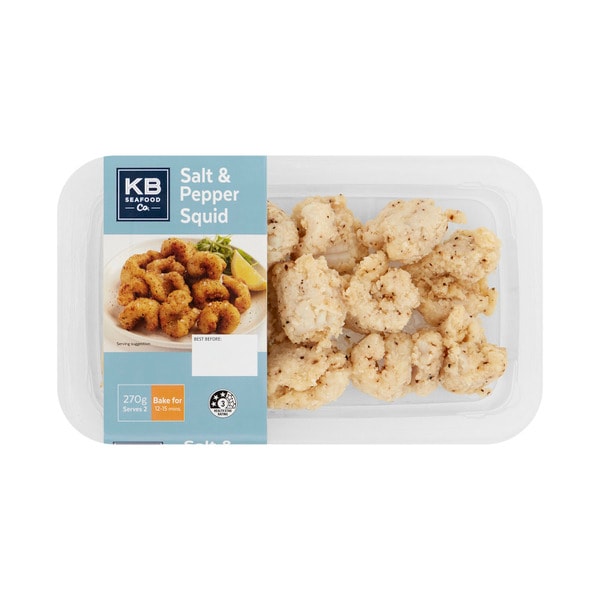 KB's Salt And Pepper Squid | 270g