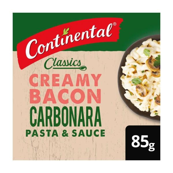 Continental Pasta & Sauce Creamy Bacon Carbonara | 85g