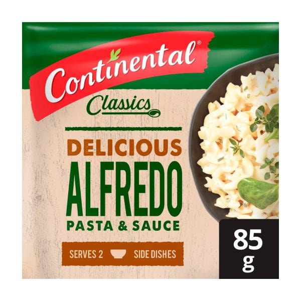 Continental Alfredo Pasta & Sauce Serves 3 | 85g