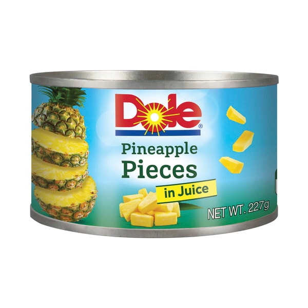Dole Pineapple Pieces In Juice | 227g