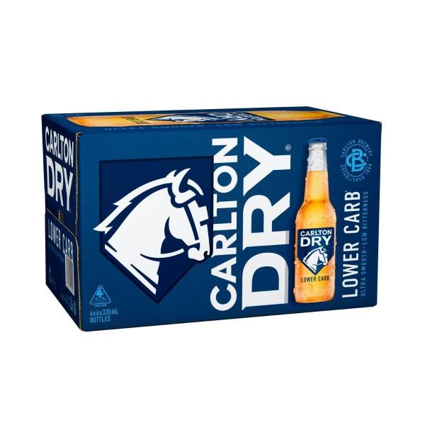 Carlton Dry Bottle 330mL | 24 Pack