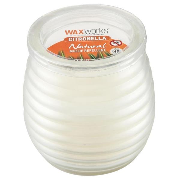 Waxworks Citronella Patio Glass Jar Candle | 1 each