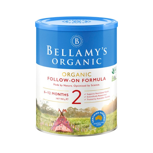 Bellamy's Organic Step 2 Follow On Infant Formula | 900g