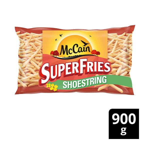 McCain Superfries Frozen Potato Chips Shoestring | 900g