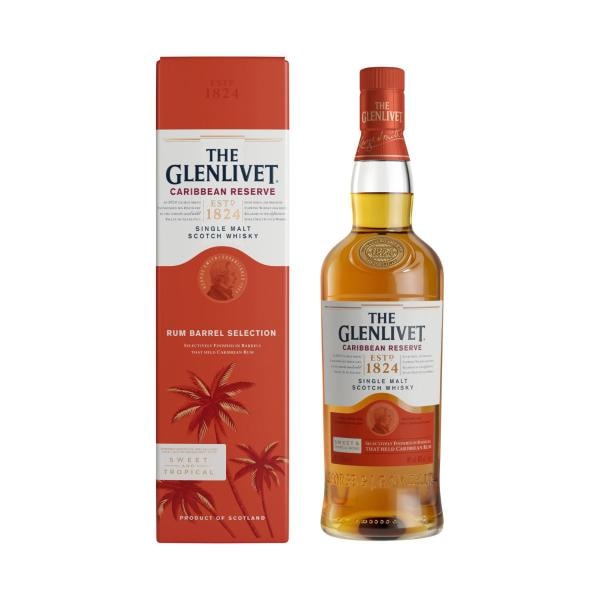 Glenlivet Caribbean Reserve Single Malt Scotch Whisky 700ml | 1 Each
