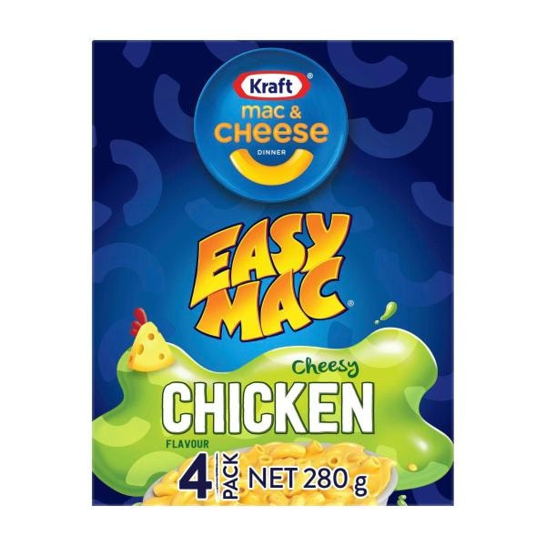 Kraft Easy Mac And Cheese Cheesy Chicken Pasta Macaroni Noodles | 280g