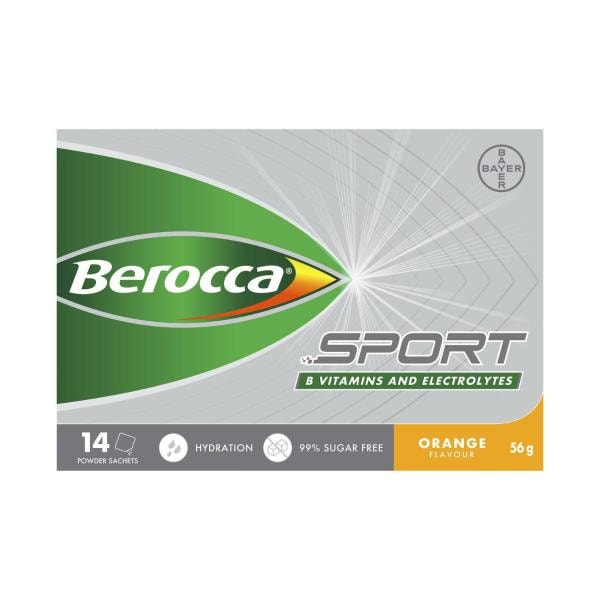 Berocca Sport Orange Sachet | 24 pack