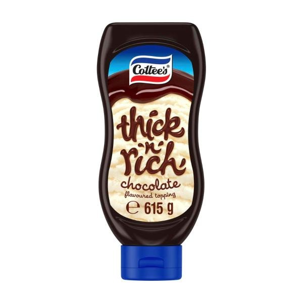 Cottees Thick N Rich Chocolate Flavoured Topping | 615g