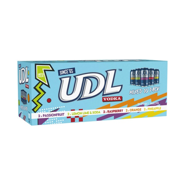 UDL Mixed 10 Pack Can 375mL | 10 Pack