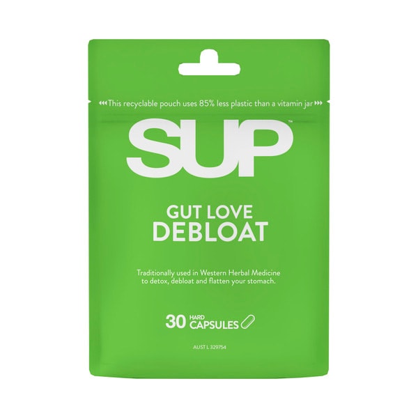 Sup Gut Love Debloat Capsules | 30 pack