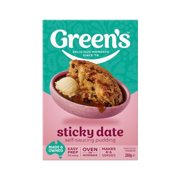 Green's Sticky Date Self Saucing Pudding | 260g