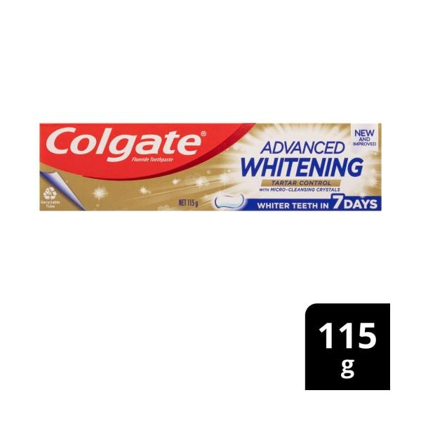 Colgate Advanced Whitening & Tartar Toothpaste | 115g