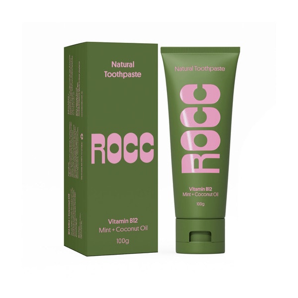 Rocc Naturals B12 + Coconut Oil Toothpaste | 100g