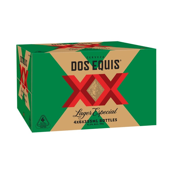Dos Equis Xx Special Lager Bottle 355mL | 24 Pack