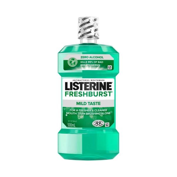 Listerine Freshburst Zero Mouthwash | 500mL