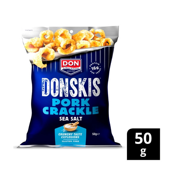 Don Donskis Pork Crackle Sea Salt | 50g