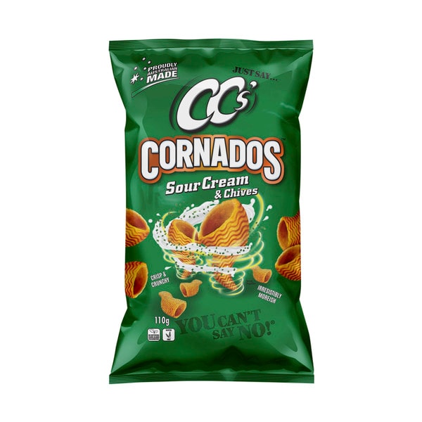 CC's Cornados Sour Cream & Chives | 110g