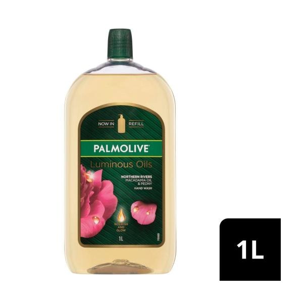 Palmolive Hand Wash Luminous Oil Macadamia & Peony Refill | 1L