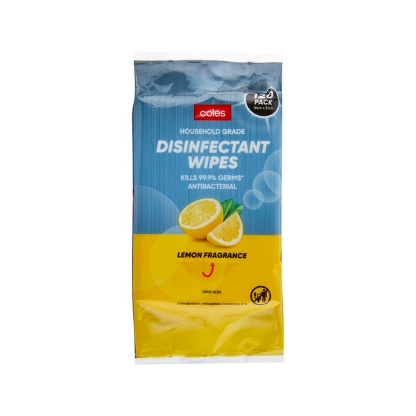 Coles Simply Cleaning Wipes | 120 pack