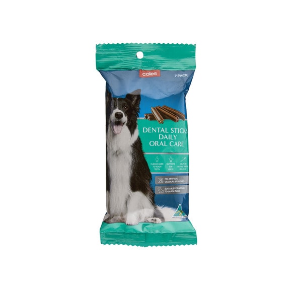 Coles Dental Stick Daily Oral Care Dog Treat | 7 pack