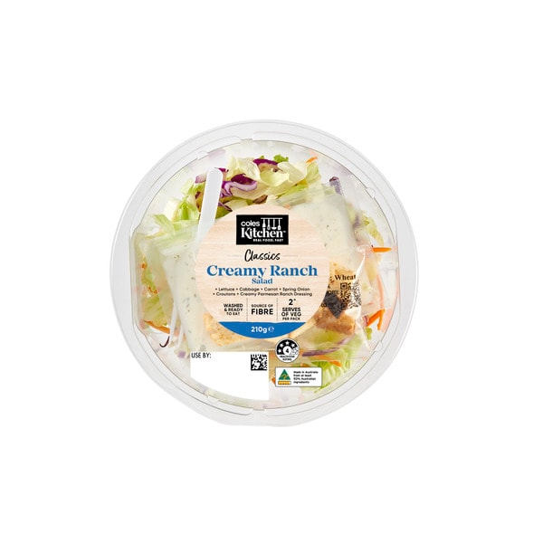Coles Salad Bowl Creamy Ranch | 210g