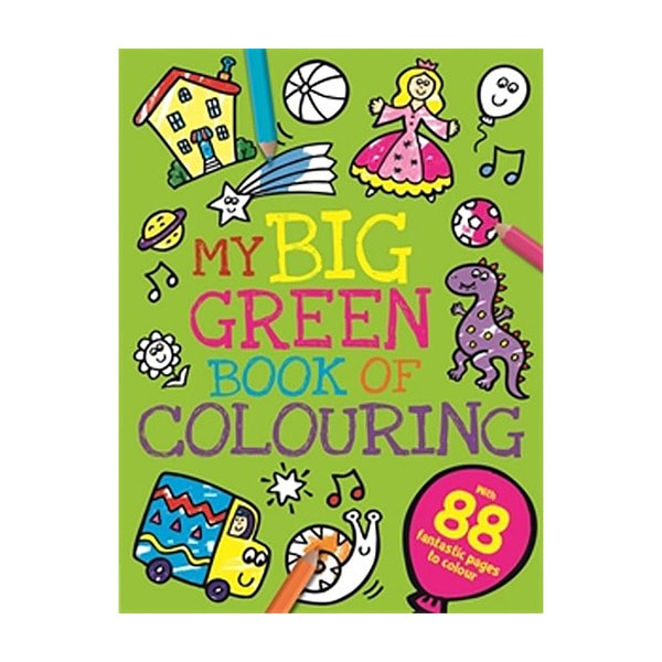 My Big Green Book Of Colouring | 1 each