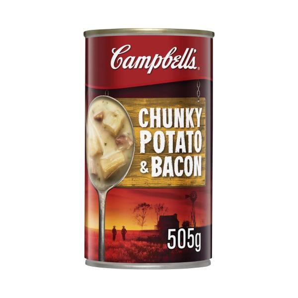 Campbell's Chunky Soup Can Potato & Bacon | 505g