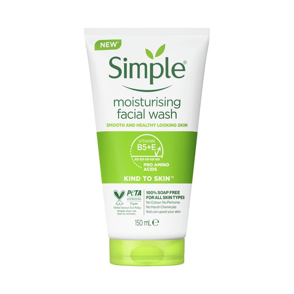 Simple Kind To Skin Moisturising Facial Wash | 150mL