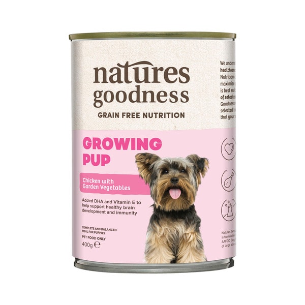 Natures Goodness Growing Pup Wet Dog Food For Puppies | 400g