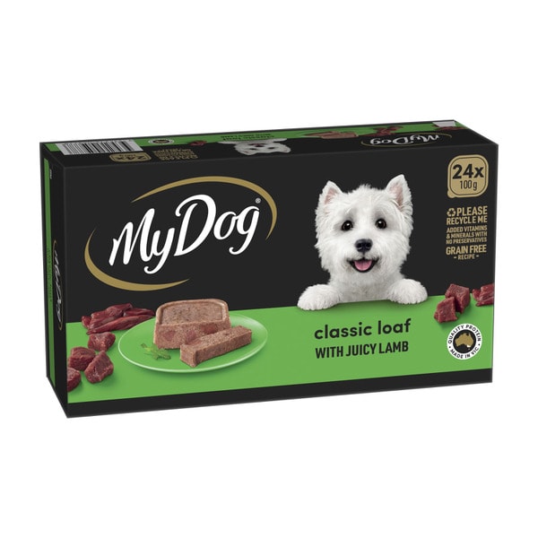 My Dog Adult Wet Dog Food Lamb Classic 100g Trays | 24 pack