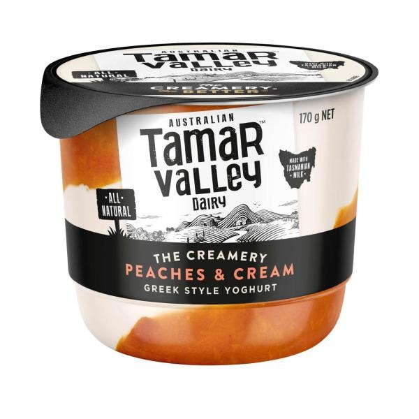 Tamar Valley Creamery Peaches & Cream | 170g