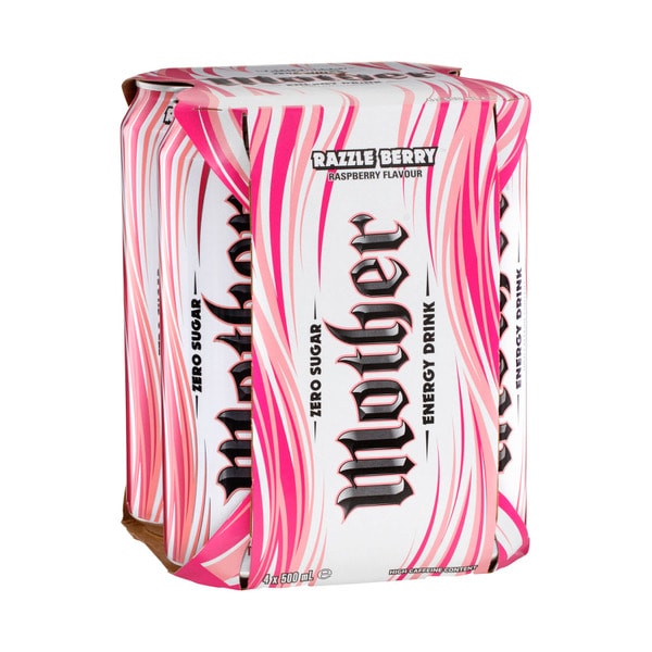 Mother Razzleberry Multipack Cans 4 X 500mL | 4 pack
