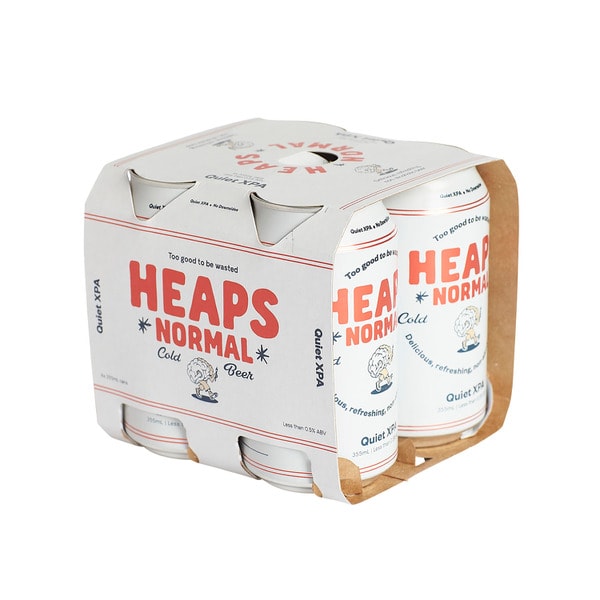 Heaps Normal Quiet Non Alcoholic XPA 4x375mL | 4 pack