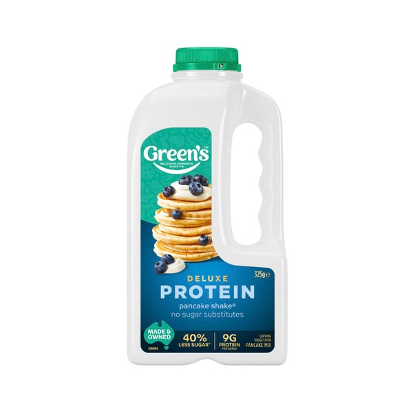 Greens 40% Less Sugar Pancake Protein Shake | 325g