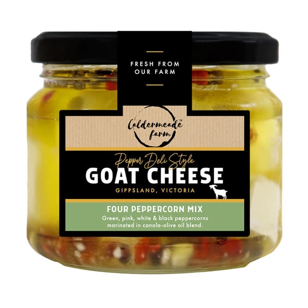 Caldermeade Farm Goats Cheese 4 Peppercorn Mix | 270g