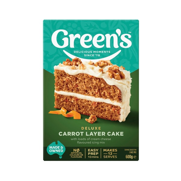 Greens Supreme Cake Mix Carrot | 600g