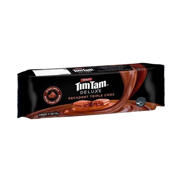 Arnotts Tim Tam Deluxe Chocolate Biscuits Triple Choc | 175g