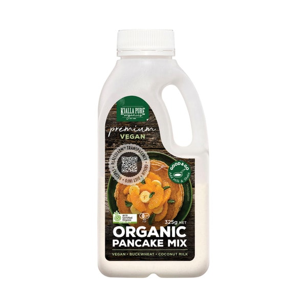 Kialla Organic Vegan Pancake Mix Vanilla | 325g