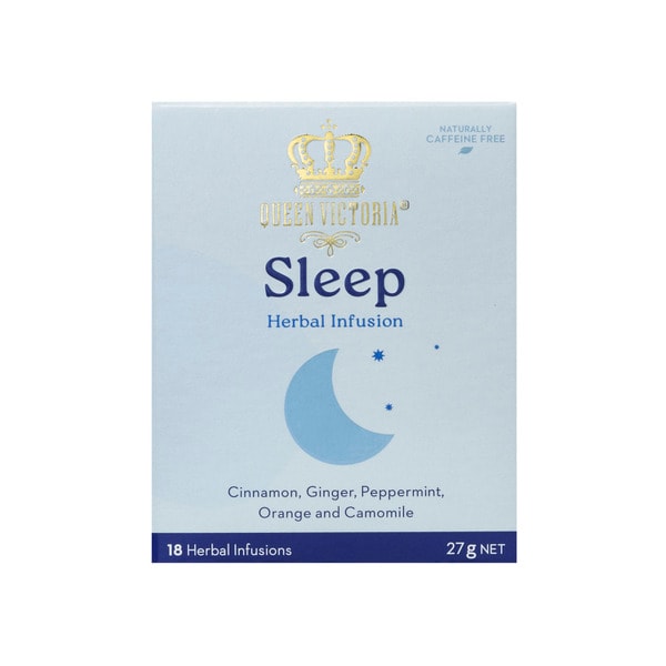 Queen Victoria Tea Sleepy Blend Tea Bags | 18 pack