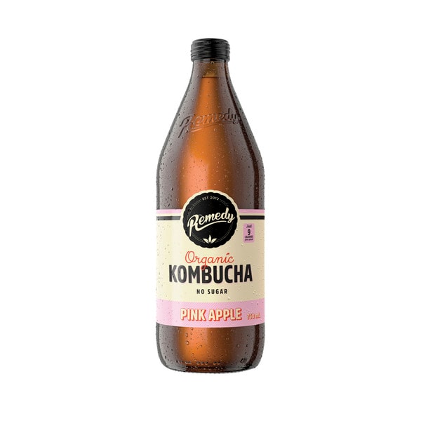 Remedy Kombucha Pink Lady Apple | 750mL