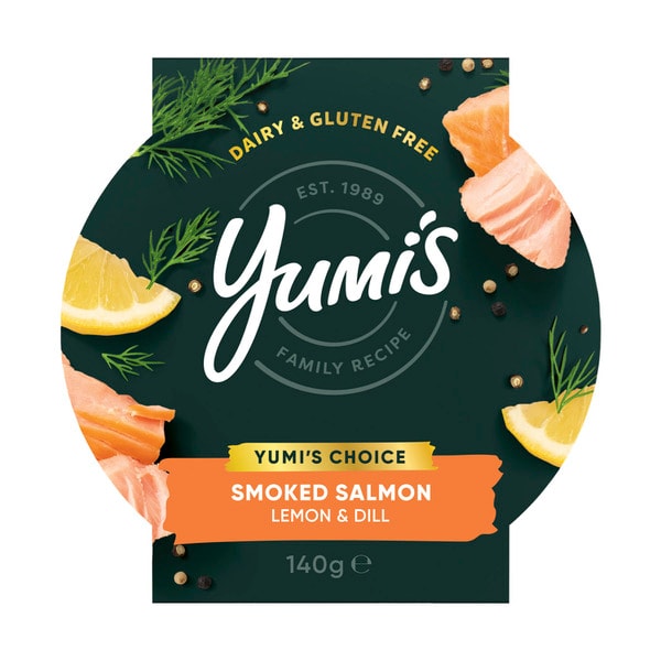 Yumi's Choice Smoked Salmon Lemon & Dill | 140g