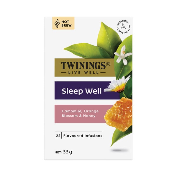 Twinings Live Well Sleep Well Tea Bags | 22 pack