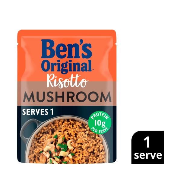 Ben's Original Rice Risotto Mushroom Pouch | 250g