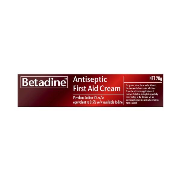 Betadine Antiseptic First Aid Cream | 20g