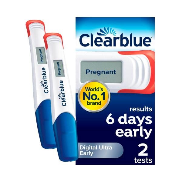 Clearblue Digital Early Detection Pregnancy Test | 2 pack