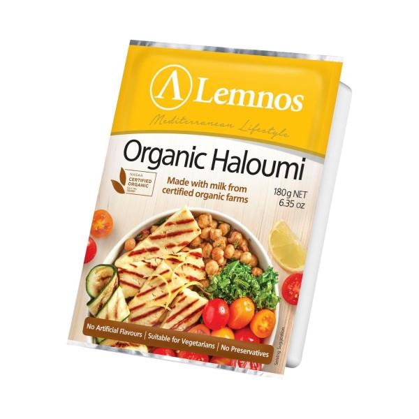 Lemnos Dairy Organic Haloumi Cheese | 180g