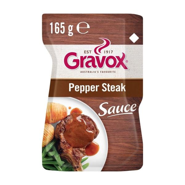 Gravox Pepper Steak Sauce Liquid Pouch | 165g