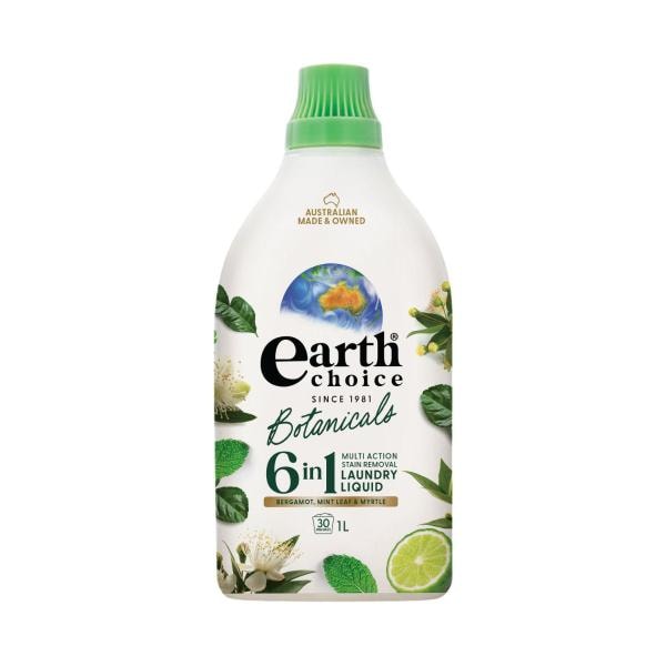 Earth Choice Laundry Liquid Bergamot Mint Leaf & Myrtle | 1L