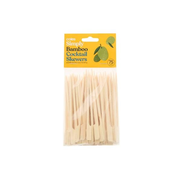 Coles Cocktail Skewers | 75 pack